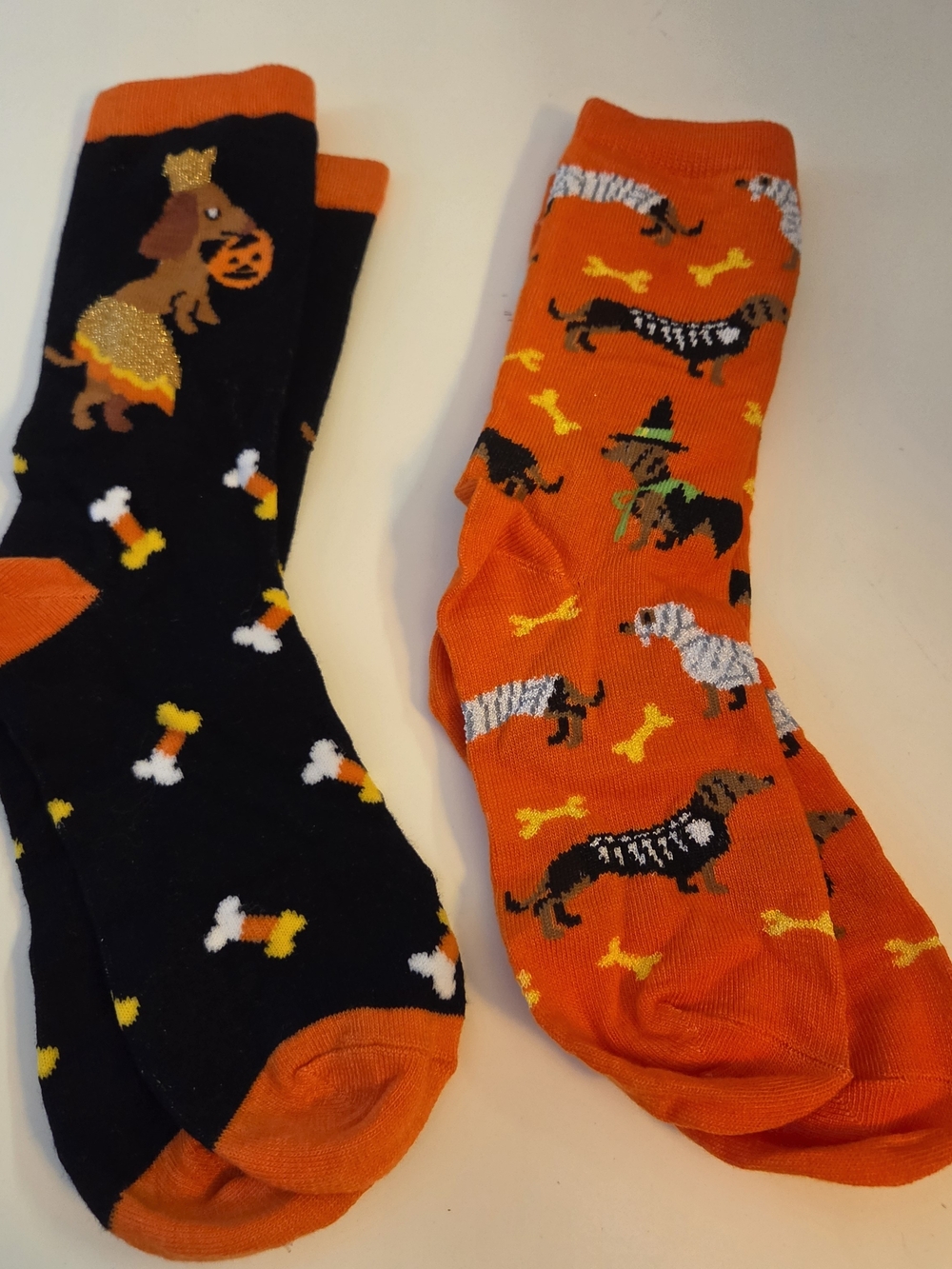 🆕️ Dachshund Halloween Crew Socks